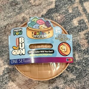 1-Rainbow Mystery Bun - Tan